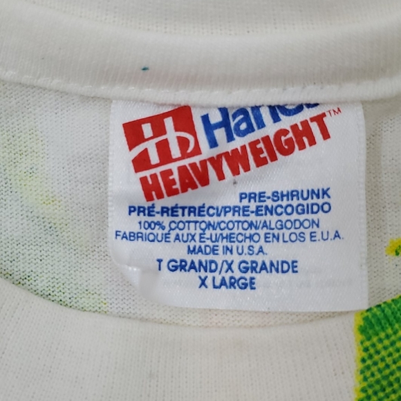 Vintage Hanes Heavyweight t-shirt Parrots graphic - Picture 8 of 11